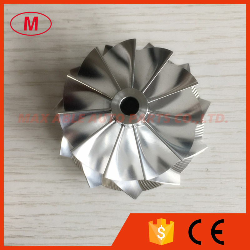 RHF5HB 11+0 blades high performance 48.50/59.94mm turbo turbocharger aluminum 2618/milling/billet compressor wheel