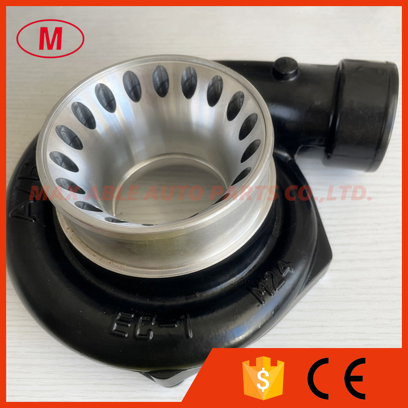 GT3582R A/R.70 black Dual Ball Bearing turbocharger compressor housing FOR 61.4/82mm compressor wheel