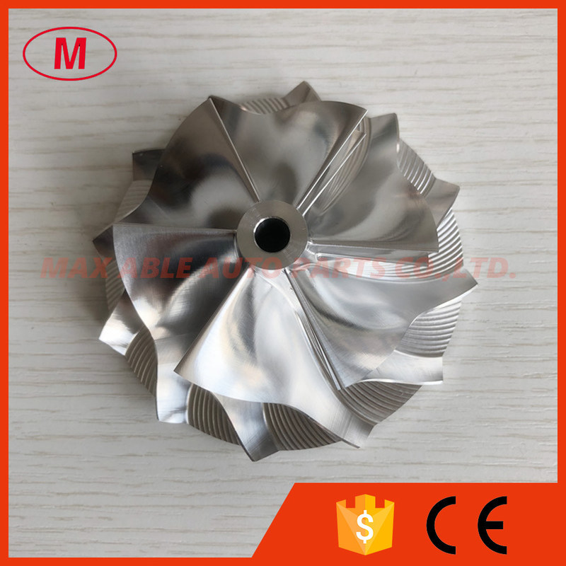 TD07S  6+6 blade 65.00/87.00mm Turbocharger milling/aluminum 2618/billet compressor wheel