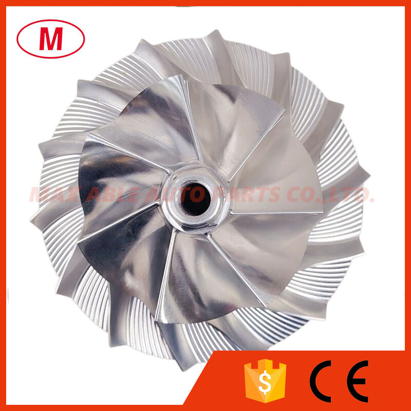 GT5533 88.00/133.37mm 7+7blades turbo milling/aluminum 2618/billet compressor wheel Nose diameter:23.45mm