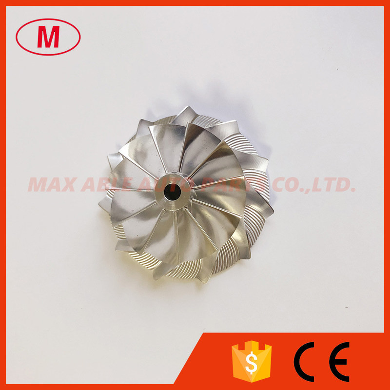 TD04HL reverse 42.00/56.02mm 11+0 blades turbocharger billet/milling/aluminum 2618 compressor wheel