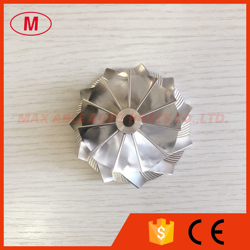 GTX3071 XX8849-2 11+0 blades 54.06/71.40mm performance bore:6.00  billet compressor wheel for 803712-0001/700711-0046