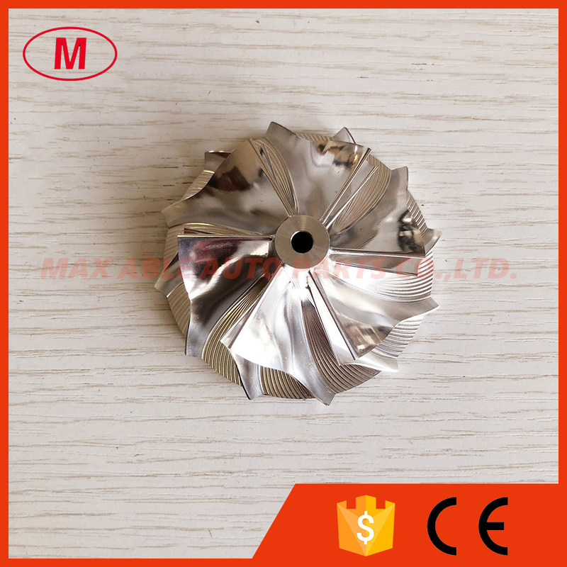 K04 54.20/66.56mm 6+6 blades high performance turbo milling/aluminum 2618/billet compressor wheel