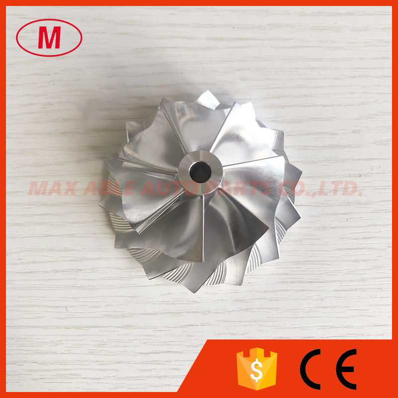 TD05H 20G reverse 52.56/68.01mm 7+7 blades 49179-43400 performance Turbo milling/aluminum 2618/billet compressor wheel