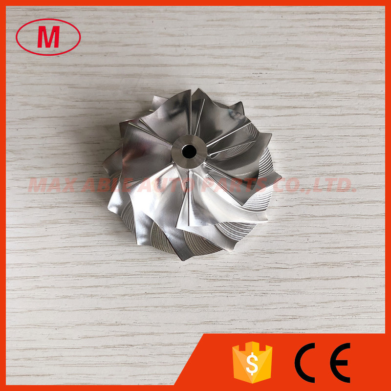 K04 47.56/61.98mm 6+6 blades turbocharger turbo milling/aluminum 2618/billet compressor wheel