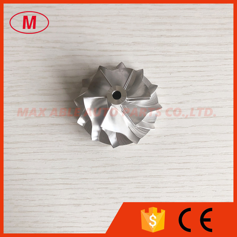 RHF5 17201-36010 6+6 blades 39.95/54.00mm for turbo milling/aluminum 2618/billet compressor wheel for Lexus NX200