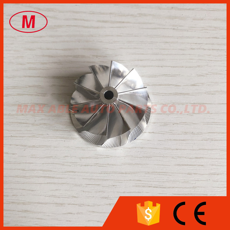 RHF3 reverse 37.50/44.00mm 10+0blades high blade Turbo milling/aluminum 2618/billet compressor wheel