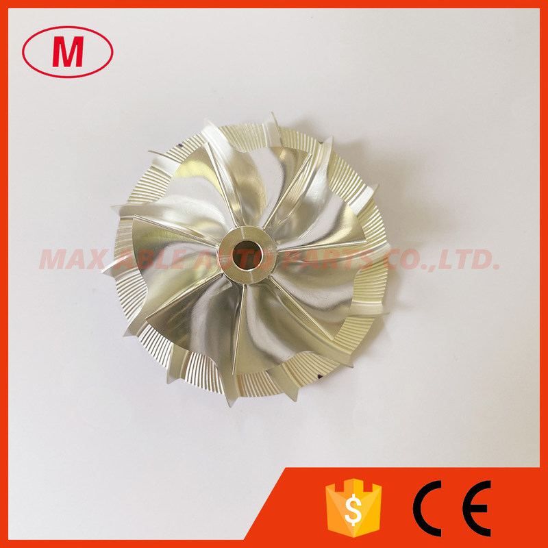 K27 5327-123-2335 58.74/82.60mm 7+7blades high performance turbo milling/aluminum 2618/billet compressor wheel