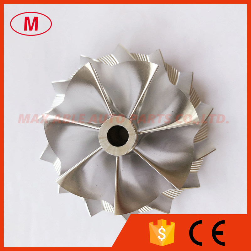 K26 5326-123-2209 54.64/71.00mm 7+7 blades performance aluminum 2618/billet compressor wheel for 5326-970-7700