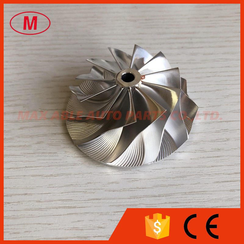 GT2867 reverse 49.70/67.40mm 11+0 Blades turbo aluminum 2618/milling/billet compressor wheel for Racing