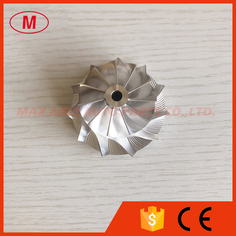 RHV4 Forward 38.21/52.50mm 11+0 blades high performance turbo milling/aluminum 2618/billet compressor wheel