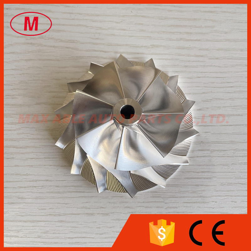 59.87/86.01mm 7+7 blades high performance milling/aluminum 2618/Billet compressor wheel