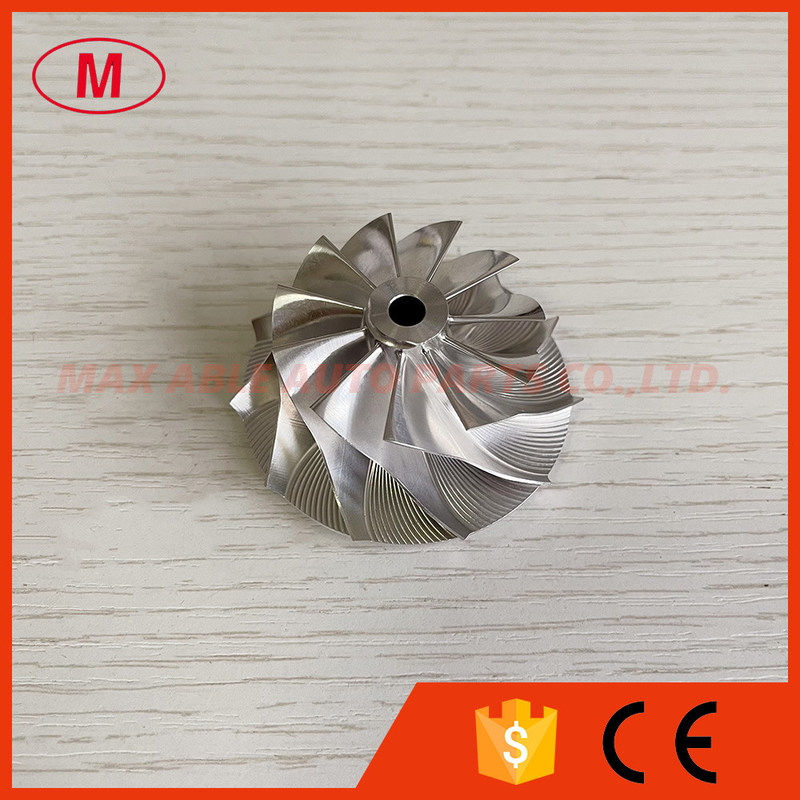 GT15-25 38.50/52.19mm 702492-0001/4 11+0 blades performance turbo milling/aluminum 2618/billet compressor wheel