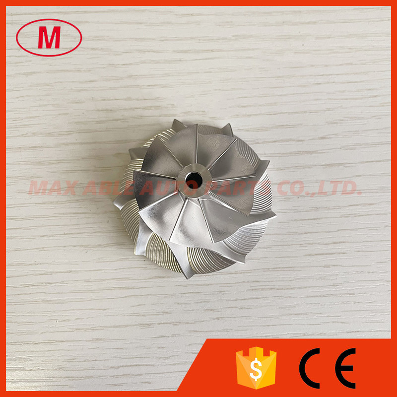 GTA15-25 39.61/56.02mm 701374-0003 9+0 blades high performance aluminum 2618/billet compressor wheel