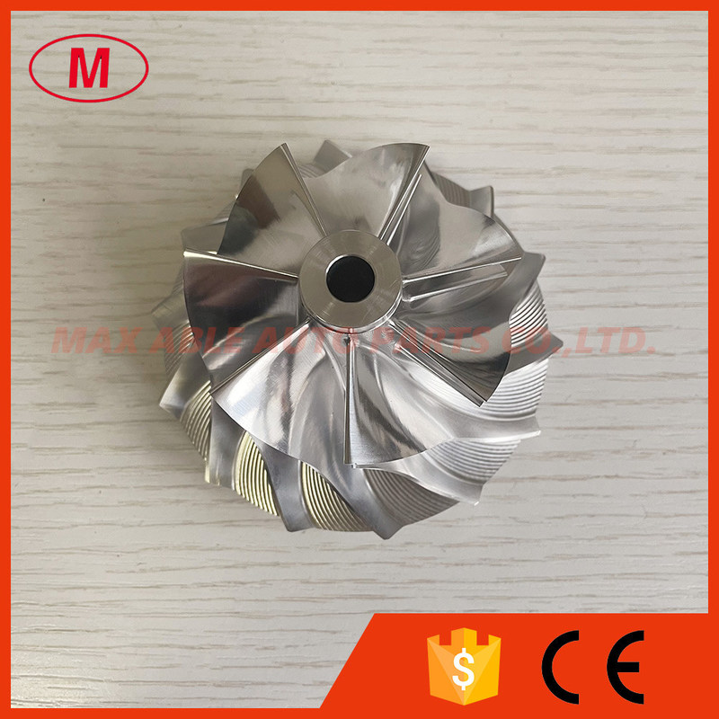 S300 60.00/83.56mm 172463 7+7 blades turbo milling/aluminum 2618/billet compressor wheel for 177272(S300SX3-60)