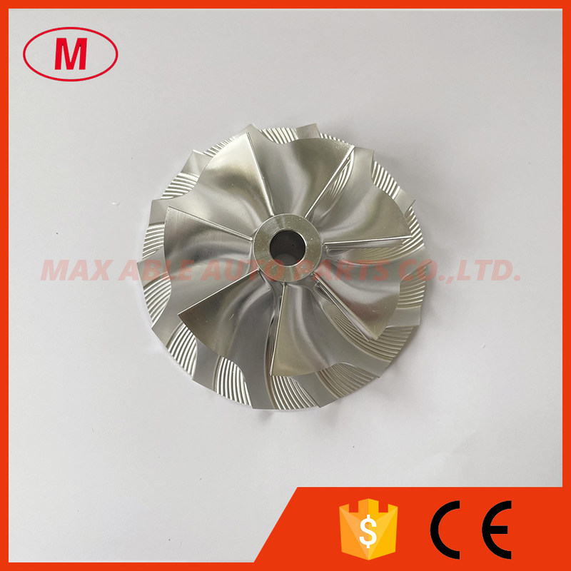 67.00/90.00mm forward 7+7 Blades turbo aluminum 2618/milling/Billet compressor wheel ​