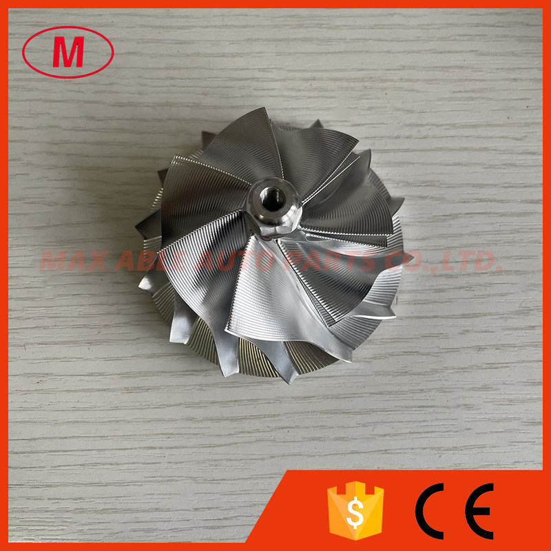 TD05 7+7 blades 64.40/82.00mm point milling turbo milling/aluminum 2618/billet compressor wheel